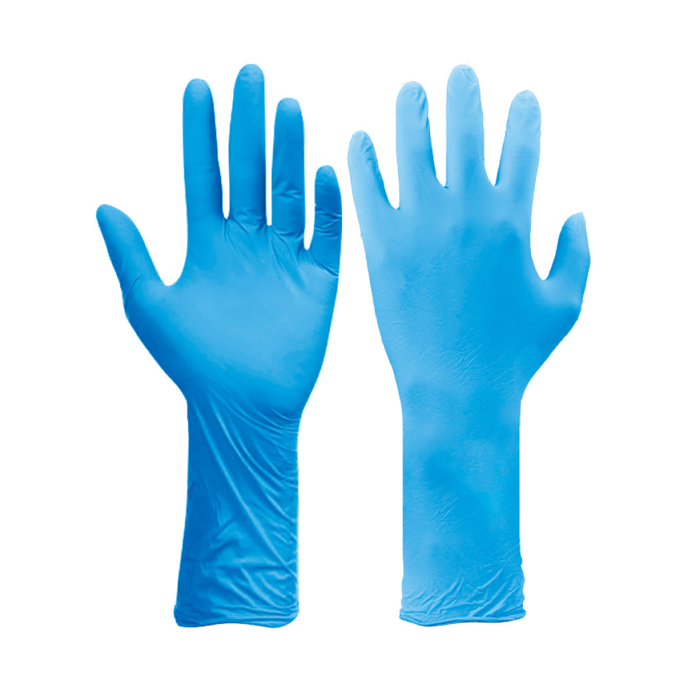 使い捨てニトリルゴム手袋(ロング)